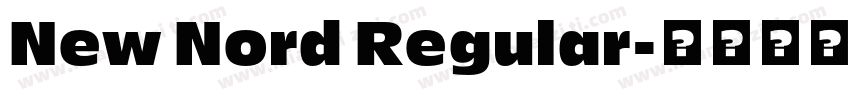 New Nord Regular字体转换